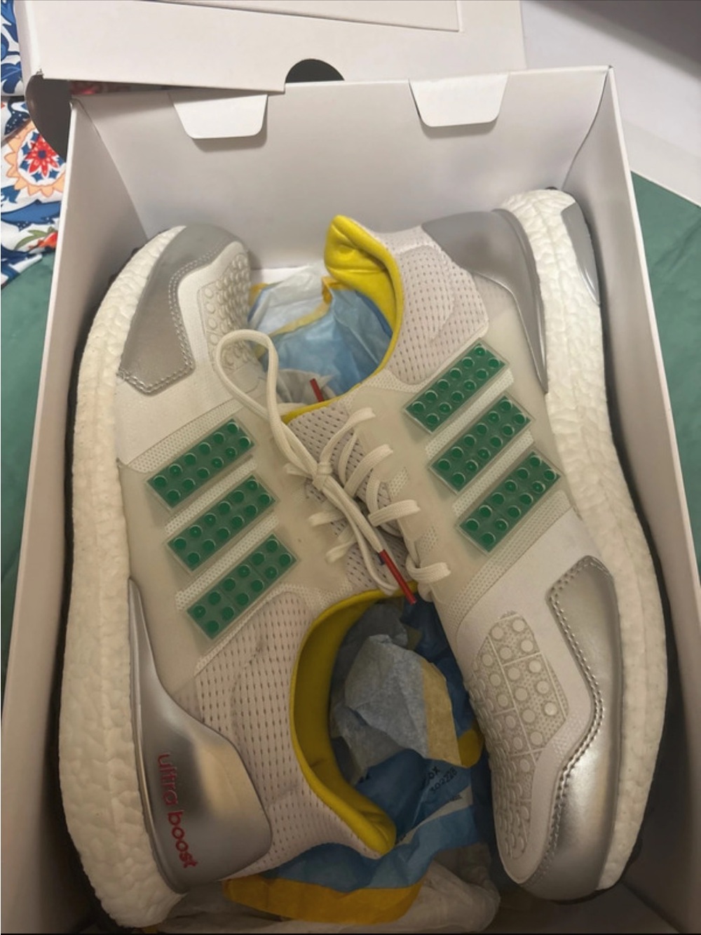 the Adidas Lego Men's X Ultraboost Dna fy7690